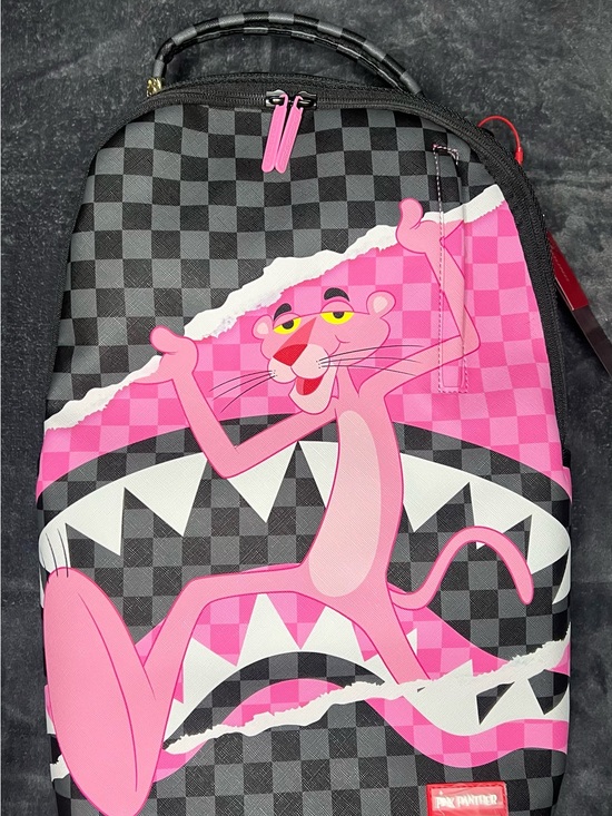 Sprayground Handbags - SPRAYGROUND PINK PANTHER BREAK THRU BACKPACK